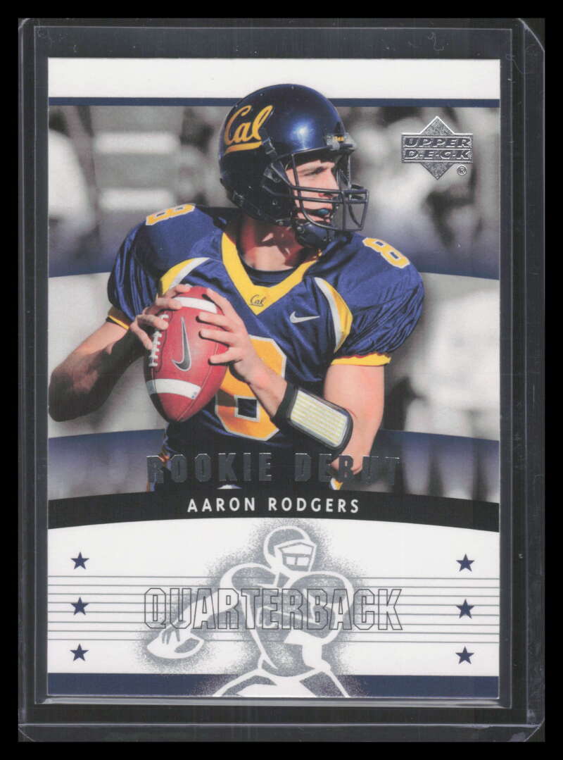 2005 Upper Deck Rookie Debut 126 Aaron Rodgers Rookie