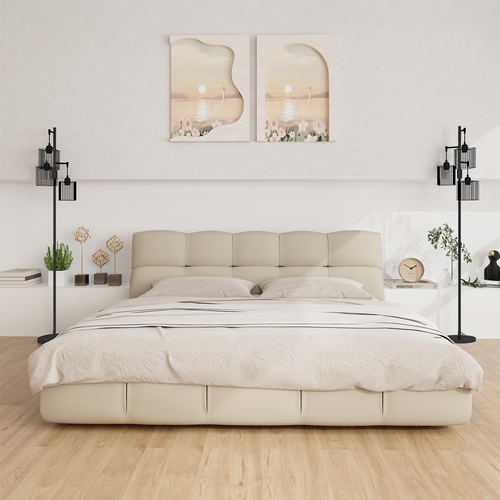 Modern Floor Lamp Free Standing Light Metal Shade Dimmable Bedroom Living Room - Picture 4 of 9