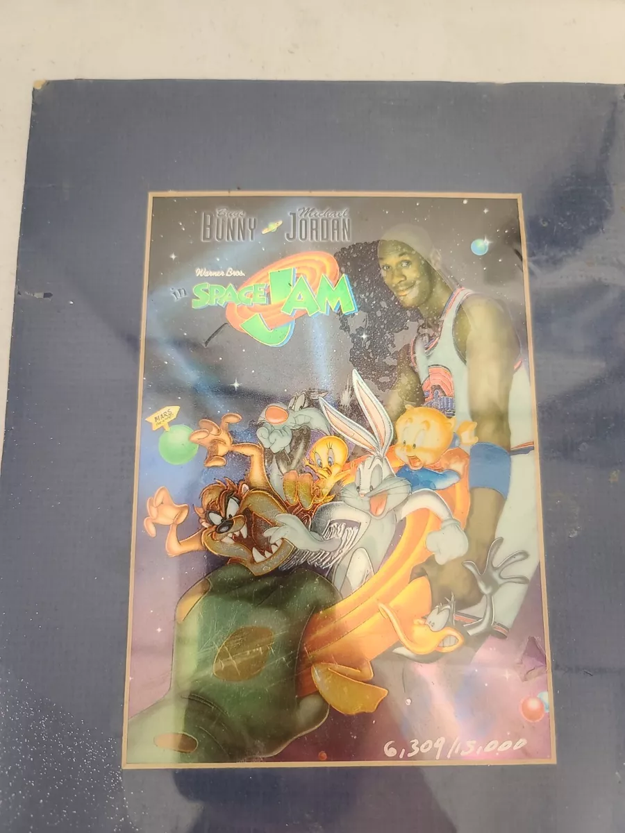 1996 Upper Deck Space Jam Michael Jordan Litho /10,000 Limited