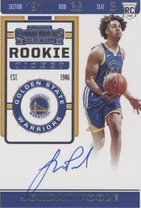 2019-20 Panini Donruss Optic - Jordan Poole #RD-JPL for sale | eBay