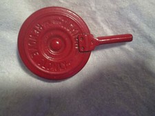 Vintage Red Radiator Cap With Handleantiqueold Timetruck