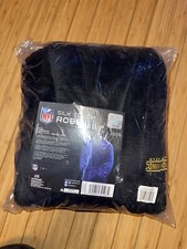 Washington Commanders Black Silk Touch Robe