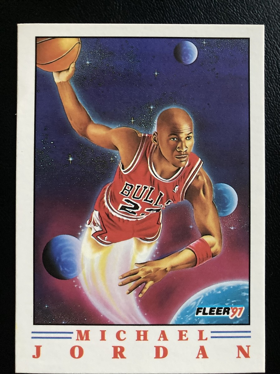 Michael Jordan 1991-1992 1991 Fleer ILLUSTRATIONS Card #2 of