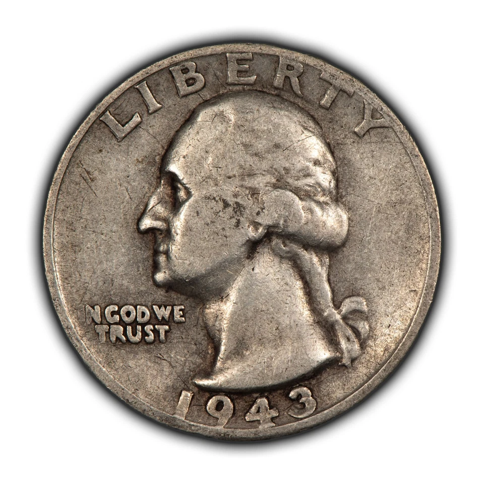 1943-S 25c Silver Washington Quarter - FS-101 DDO Variety - NGC F 15 - SKU-Z4165 - Image 4 of 4