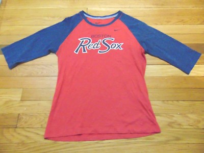 WOMEN'S NIKE MLB BOSTON RED SOX T-SHIRT SIZE L