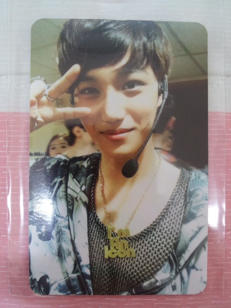 EXO-K 1st Mini Album MAMA Kai Jongin Type-A Photo Card Official K