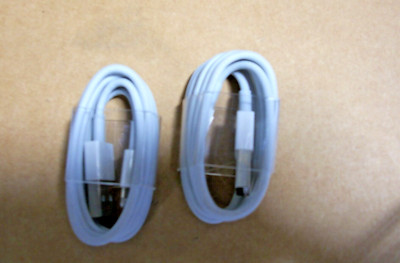 LOT OF 2 Genuine Original OEM APPLE Lightning USB Cable