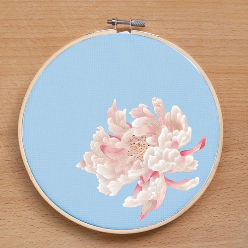 12 Pcs Cotton Needlework Fabric Square Cross Stitch Fabric Embroidery'-√ .f - Picture 13 of 27