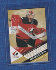 2021 Upper Deck Team Canada Juniors Prospectus Momentous #PM10 Benjamin Gaudreau