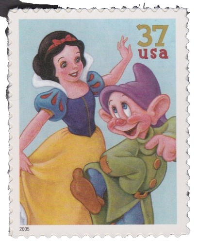 NEW Disney Classic Fairytales 30 Cent Postage Stamps Cinderella