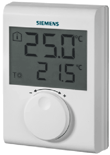 Termostato digital con cable Siemens RDH100 - Imagen 1 de 2