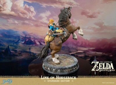 The Legend of Zelda: Breath of the Wild Link on Horseback Statue