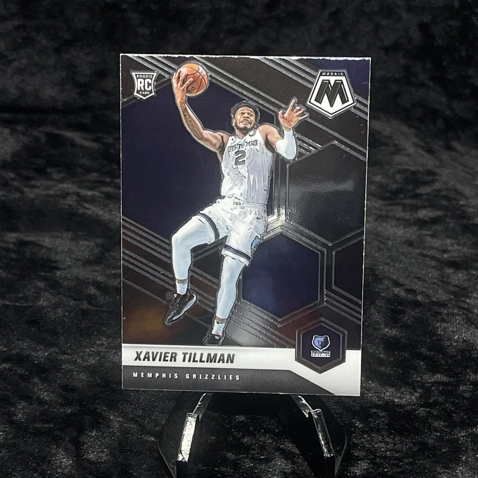 Xavier Tillman 2020-21 Panini Mosaic Rookie Card No. #213 Memphis Grizzlies RC