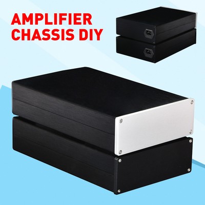Aluminum Chassis Power Amp Amplifier Enclosure Home DIY Audio Case 194×311×70mI0