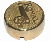 Passend FüR Royal Enfield 350 Motorrad Verteilerdeckel Messing
