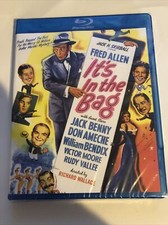 It's in the Bag Blu-Ray NEW SEALED Its Fred Allen Jack Benny Olive Films RARE