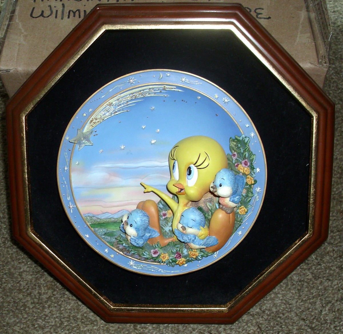 1998 TWEETY BIRD Bradford Exchange Wishing on a Star First Issue