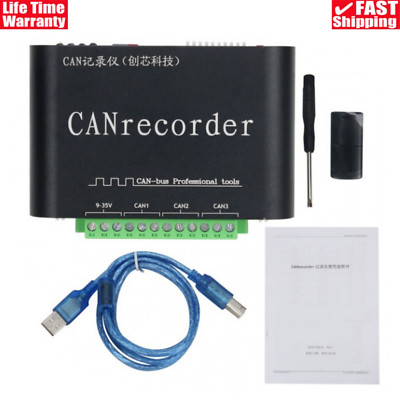 CAN Recorder CAN Bus Data Recorder Offline Recording Broadcasting Playback Relay