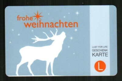 LUST FOR LIFE ( Germany ) Frohe Weihnachten, Reindeer ( 2010 ) Gift Card ( $0 )