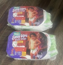 NEW/SEALED Vintage 2002 Pampers Easy Ups Sesame Street Bernie Elmo 1T-2T 2 5Pk