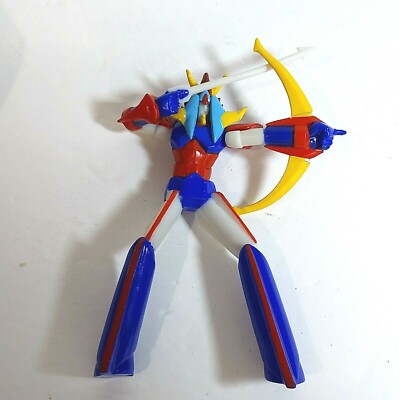 Shogun Warriors Brave Raideen 3.5'' Raideen Bow Mecha Figure Gashapon Bandai