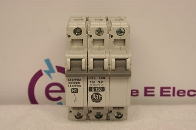 Allen Bradley 1492-CB2 G150 Circuit Breaker W/ 1492-ACB H1 *XLNT*