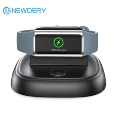 Magnetic Charger Stand Dock for Fitbit Charge 6/5,Luxe Charger With Reset Button