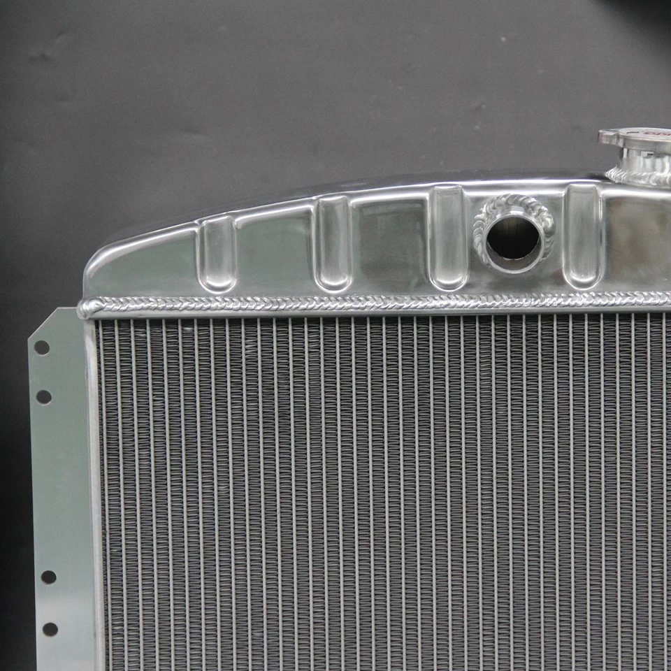 3 Row Aluminum KKS4954 Radiator For 49-54 Chevrolet  Bel Air Fleetline V8 Only — 第 3/4 张图片