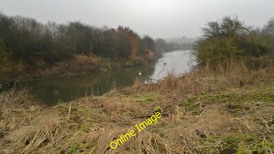 Photo 12x8 River Aire Rothwell/SE3428 Taken from Trans Pennine Trail, bes c2013