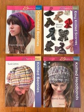 Lot of 4 Twenty to Make Crochet Knitting Book...