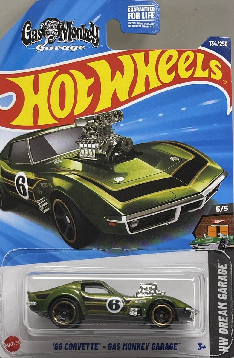 2025 Hot Wheels Case F '68 Corvette - Gas Monkey Garage 134
