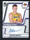 Dalton Knecht 2024-25 Donruss Next Day Lakers RC Rookie AUTO