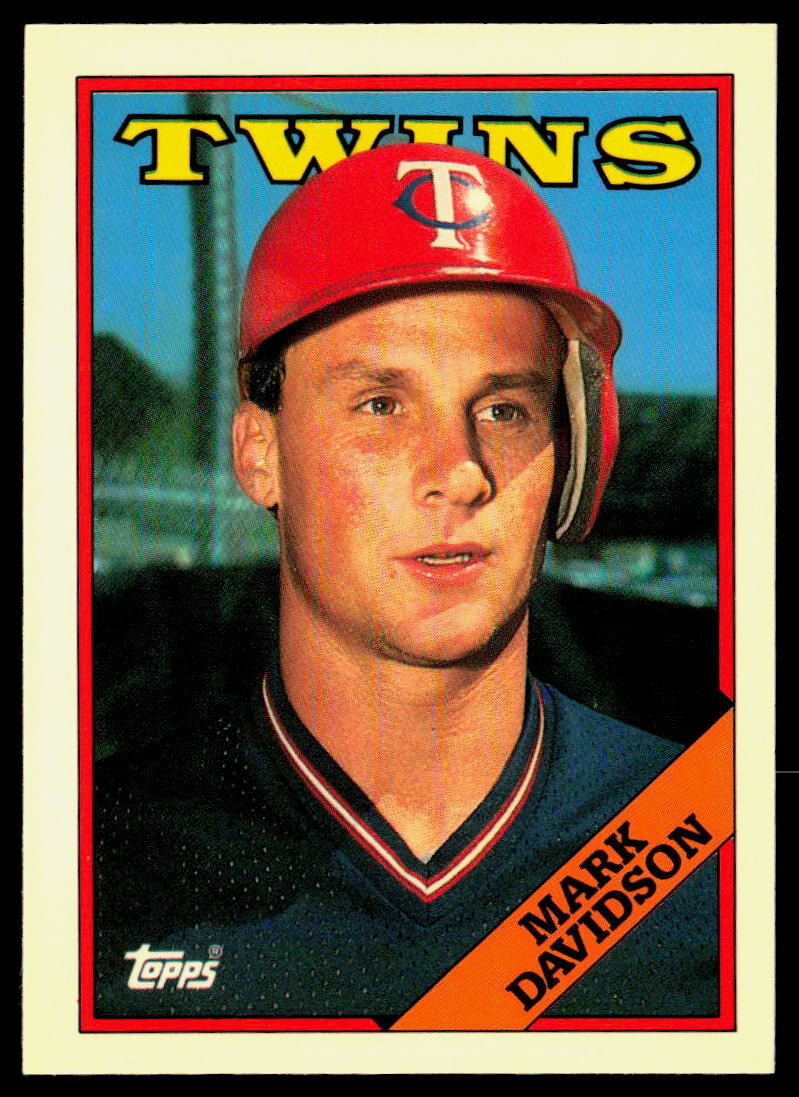 Mark Davidson 1988 Topps Collector's Edition (Tiffany) #19 Tiffany RC