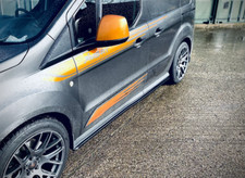 Triple R Composites Side Skirt Splitters for Ford Transit Connect MK2 PFL / FL