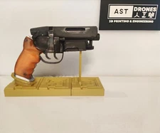 3D Printed Deckard's Blaster Prop Replica from Blade Runner