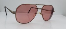 Vintage Jacque Gray Pilot Metal Sunglasses FRAMES ONLY