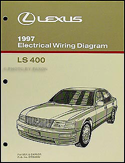 1997 Lexus LS 400 Wiring Diagram Manual NEW Original LS400 OEM
