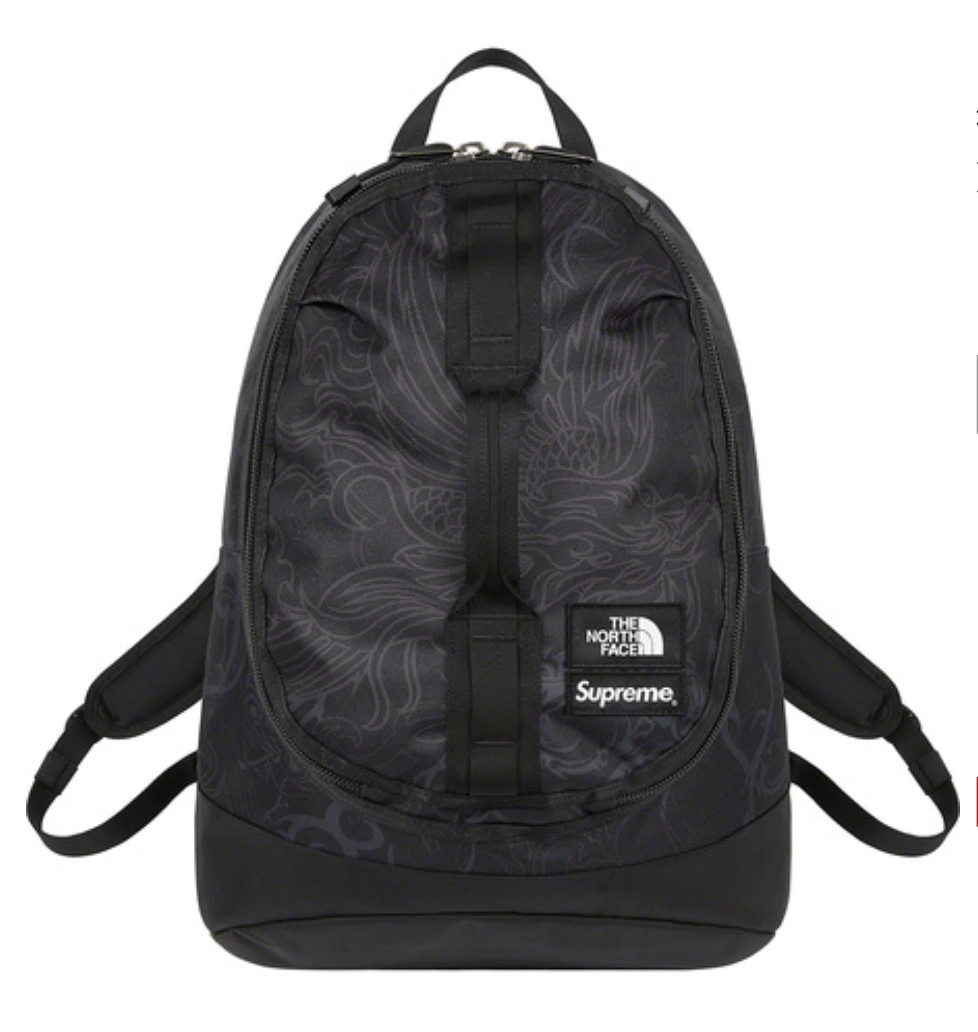 Sac à dos dragon noir Supreme x The North Face Steep Tech automne hiver 2022 FW22