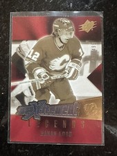 2005-06 SPx SPXcitement Legends /499 Hakan Loob #XL-HL NMMT Calgary Flames NHL
