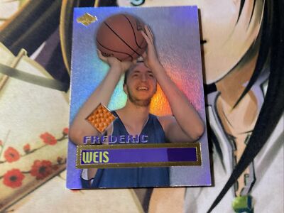 1999 Edge Frederic Weis Authentic Game Ball Rrookie #FW Limoges France