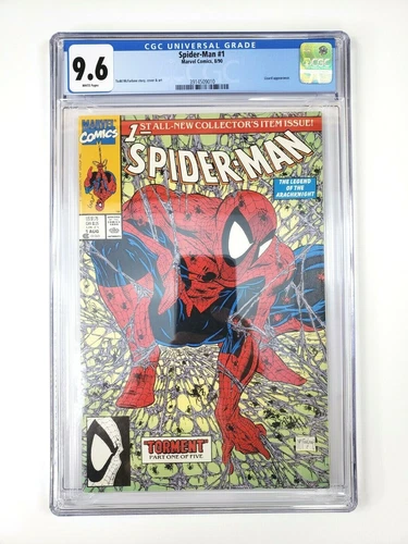 SPIDER-MAN #1 CGC Grade 9.6 Todd McFarlane 1990 MARVEL Comics
