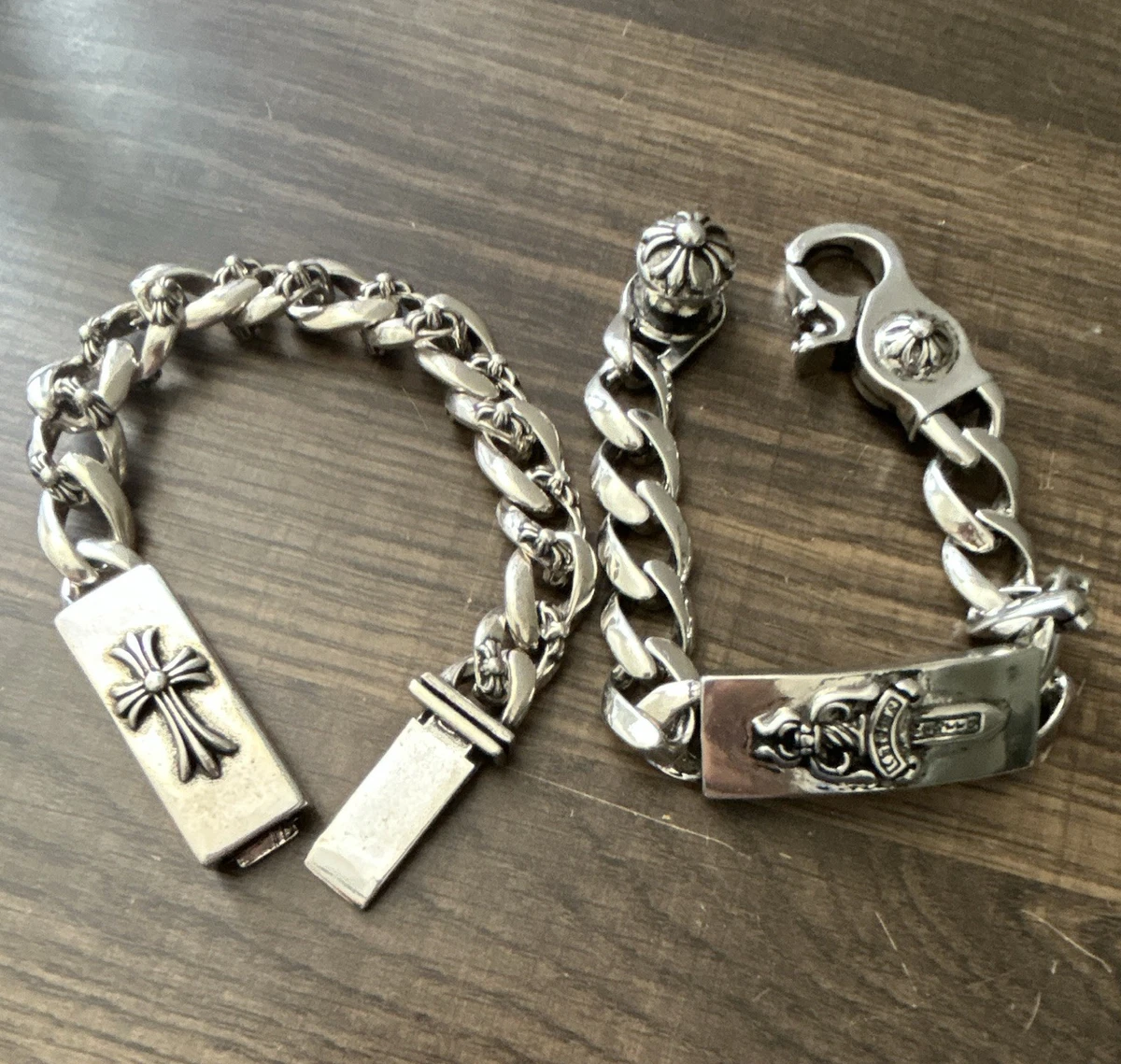 Chrome Hearts Sterling Silver Jewelry for Men for sale | eBay