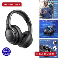 BERIBES WH202A Bluetooth 6.0 Over-Ear Headphones 65H Black