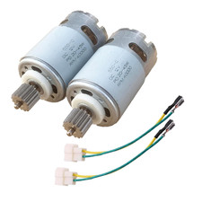 2 Pcs 12V 40000RPM 15T Children'S Powered Wheel Electric Motor,Drive Engine Acce