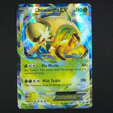 Chesnaught EX XY18 - Black Star Promo - Pokemon Card on eBay