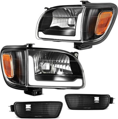 LED Headlight Assembly Compatible with 2001-2004 01 02 03 04 Tacoma Pickup Truc