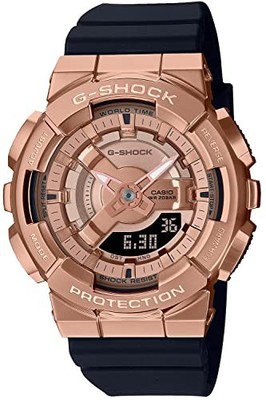 Casio G-Shock GM-S110PG-1AJF Women's Watch Black Metal Mid Size Japan New