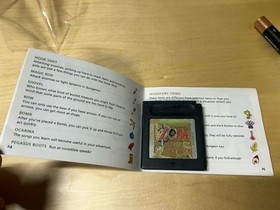 Legend of Zelda: Link's Awakening DX (Game Boy Color) - New Battery Manual Rough