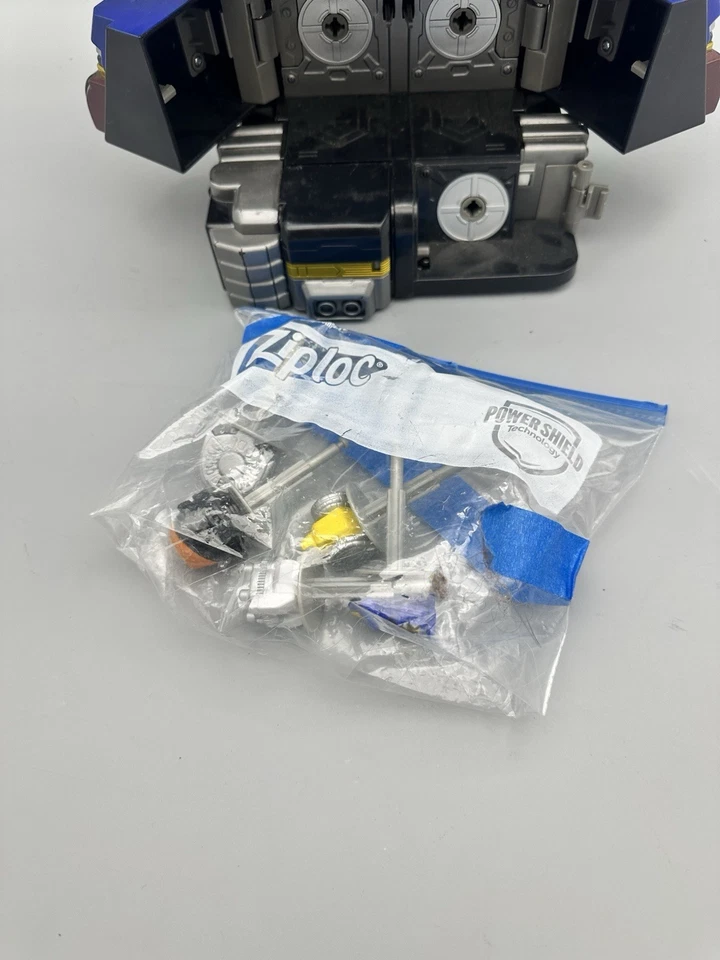 Rare Hurricane Command Power Rangers 2003 Bandai Megazord Ninja Storm  - Image 2 of 4