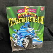 1993 Mighty Morphin Power Rangers - Triceratops Battle Bike - NIB, SEALED